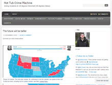 Tablet Screenshot of hottubcrimemachine.com